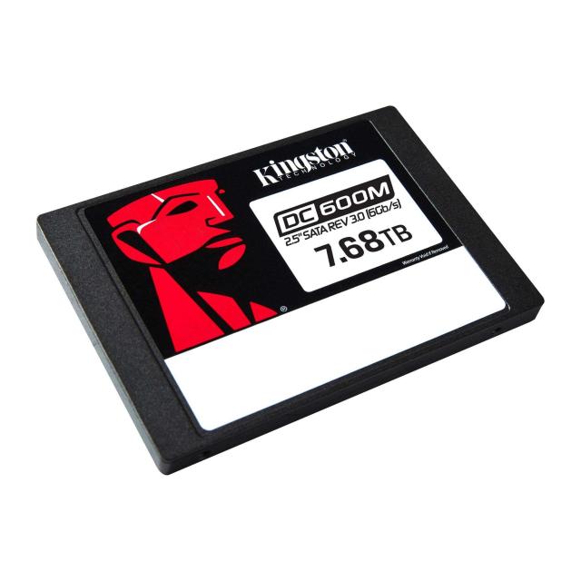 Kingston DC600M Enterprise SSD, 7.68TB SATA 6Gb/s, 2.5"(6.35 cm)