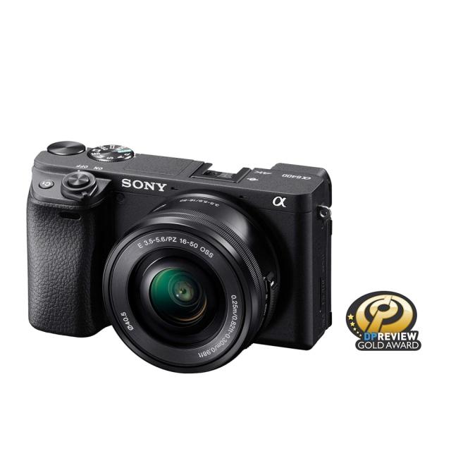 Цифров фотоапарат Sony Exmor APS-C HD ILCE-6400L, black + 16-50mm Power Zoom Lens