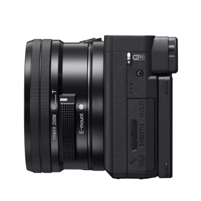 Цифров фотоапарат Sony Exmor APS-C HD ILCE-6400L, black + 16-50mm Power Zoom Lens