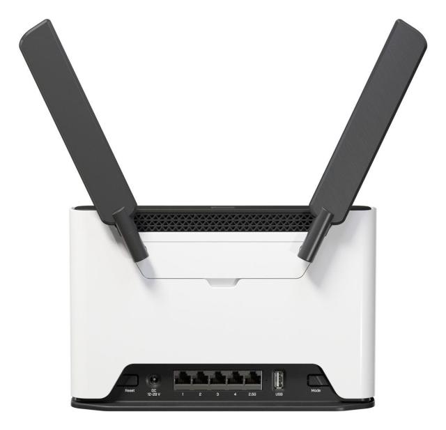 Рутер MikroTik Chateau LTE7ax, 4x 1G Ethernet, 1x 2.5G Ethernet, 1x Micro SIM, 1x USB 2.0