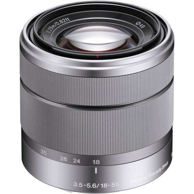 Обектив Sony SEL-1855, 18-55mm lens