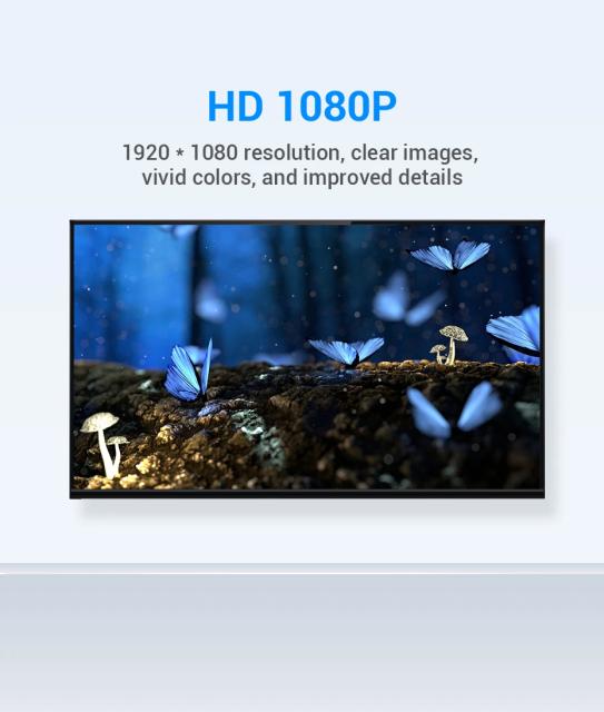 Адаптер Vention DVI (м) към HDMI (ж), Gold plated