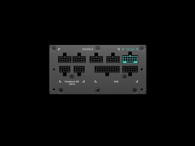Захранване DeepCool PS850P, 850W, Active PFC, SFX 3.1, 80 PLUS PLATINUM, Fully Modular