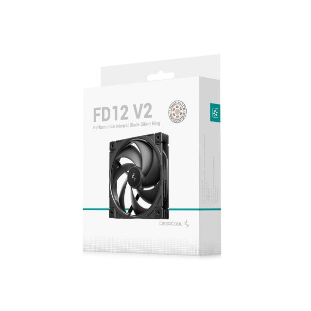 Вентилатор DeepCool 120mm FD12 V2 (Black)