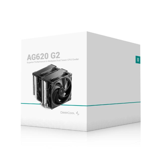 Охладител за процесор DeepCool AG620 G2 Dual-Tower, LGA1851/AM5