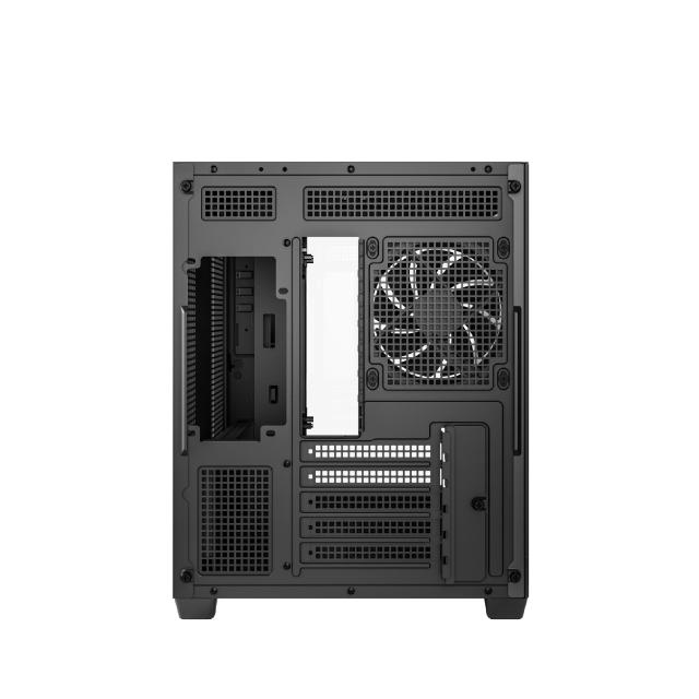Кутия за компютър DeepCool CG330 3F ARGB Black, Mini Tower, 1x USB 3.0, 2x USB 2.0, 1x HD Audio, mATX, Mini-ITX