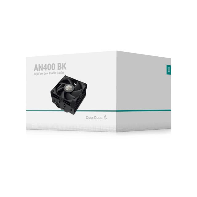 Охладител за процесор DeepCool AN400 BK Low Profile