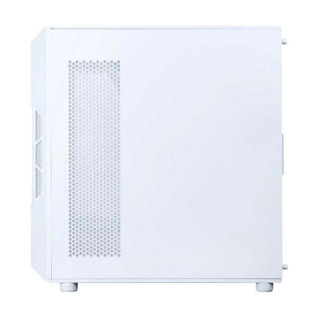 Кутия за компютър Zalman I3 NEO V2 RGB White, Middle Tower, 1x USB Type-C, 1x USB 3.0, 1x HD Audio, ATX / mATX / Mini-ITX