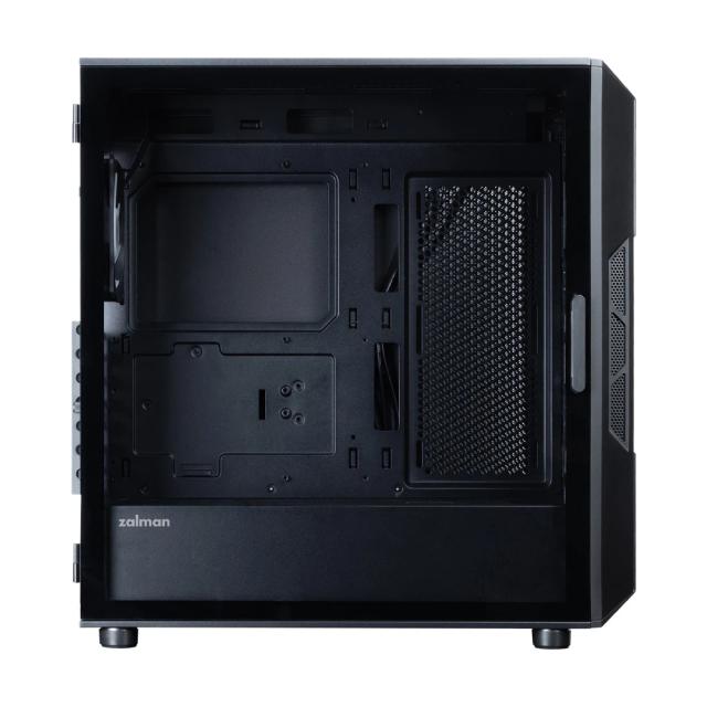 Кутия за компютър Zalman I3 NEO V2 RGB Black, Middle Tower, 1x USB Type-C, 1x USB 3.0, 1x HD Audio, ATX / mATX / Mini-ITX