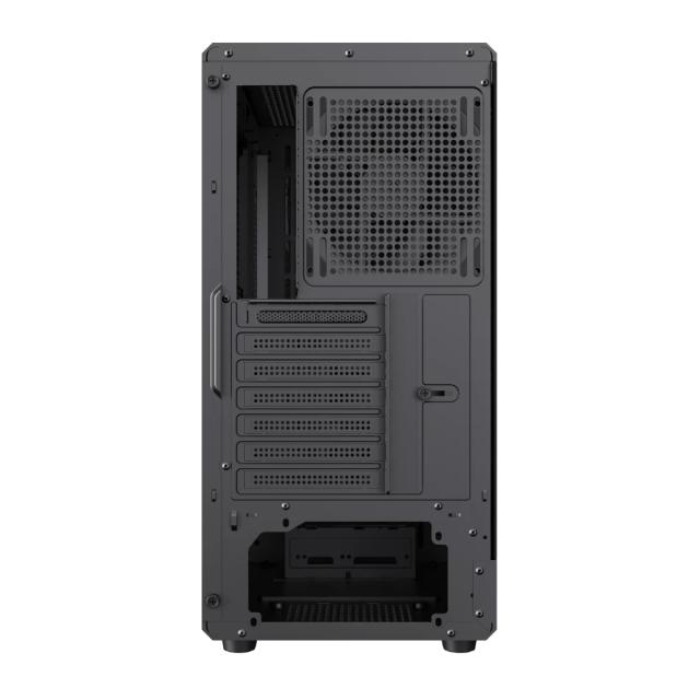 Кутия за компютър Gamemax CLAW 460 Black, Middle Tower, 1x USB Type-C, 2x USB 3.0, 1x HD Audio, ATX, mATX, Mini-ITX