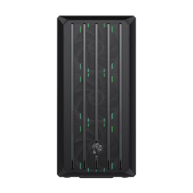 Кутия за компютър Gamemax CLAW 460 Black, Middle Tower, 1x USB Type-C, 2x USB 3.0, 1x HD Audio, ATX, mATX, Mini-ITX