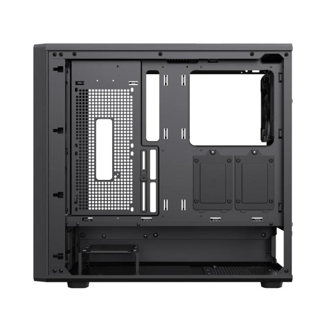 Кутия за компютър Gamemax CLAW 460 Black, Middle Tower, 1x USB Type-C, 2x USB 3.0, 1x HD Audio, ATX, mATX, Mini-ITX
