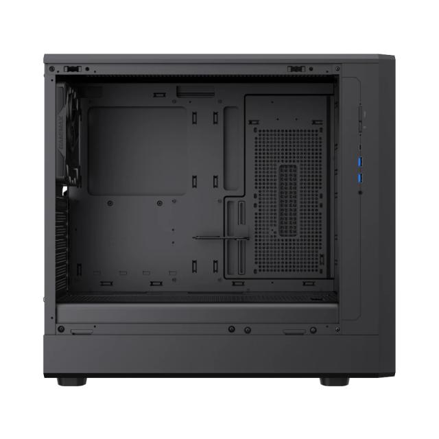 Кутия за компютър Gamemax CLAW 460 Black, Middle Tower, 1x USB Type-C, 2x USB 3.0, 1x HD Audio, ATX, mATX, Mini-ITX