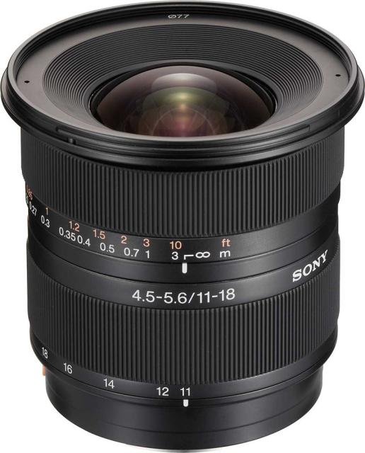 Обектив Sony SAL-1118, DSLR Lens, DT 11-18mm F4.5-5.6