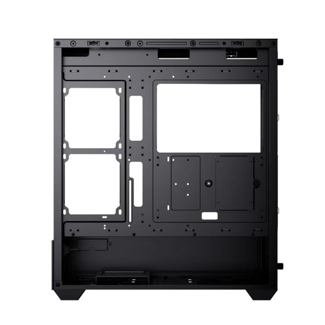 Кутия AeroCool P500D A-RGB Digital Display, Middle Tower, 1x USB Type-C, 1x USB 3.0, 1x USB 2.0, ATX / mATX / Mini-ITX