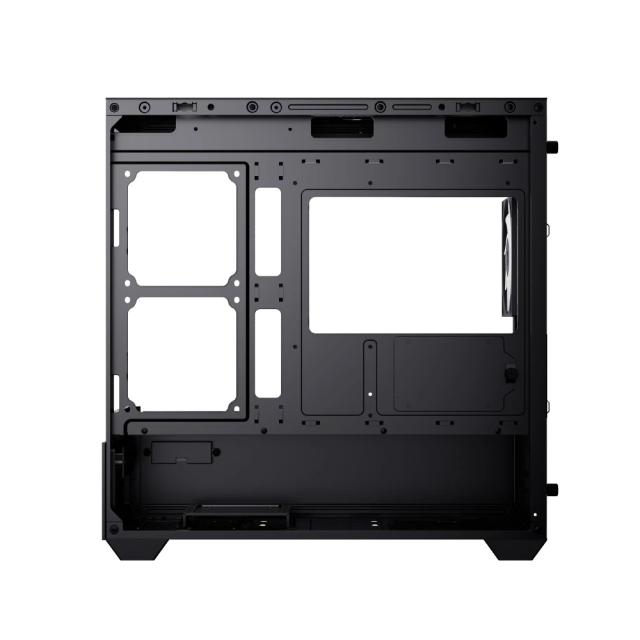 Кутия AeroCool P300D A-RGB Digital Display, Mini Tower, 1x USB Type-C, 1x USB 3.0, 1x USB 2.0, mATX / Mini-ITX