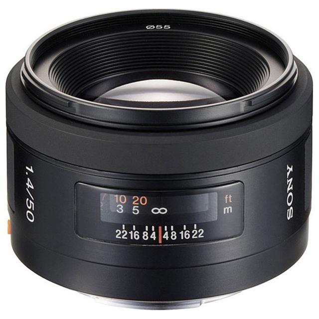 Обектив Sony SAL-50F14, DSLR Lens, 50mm F1.4