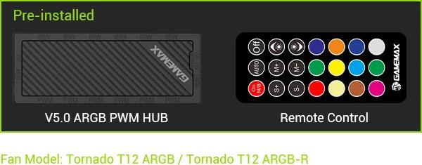 Кутия Gamemax Vista 2 AB, Middle Tower, 2x USB 3.2, 1x USB Type-C, EATX / ATX / mATX / Mini-ITX