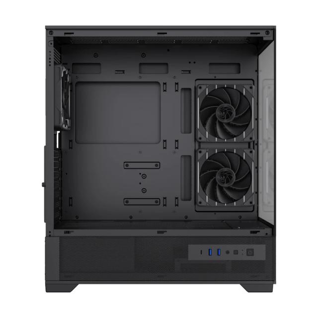 Кутия Gamemax Vista 2 AB, Middle Tower, 2x USB 3.2, 1x USB Type-C, EATX / ATX / mATX / Mini-ITX