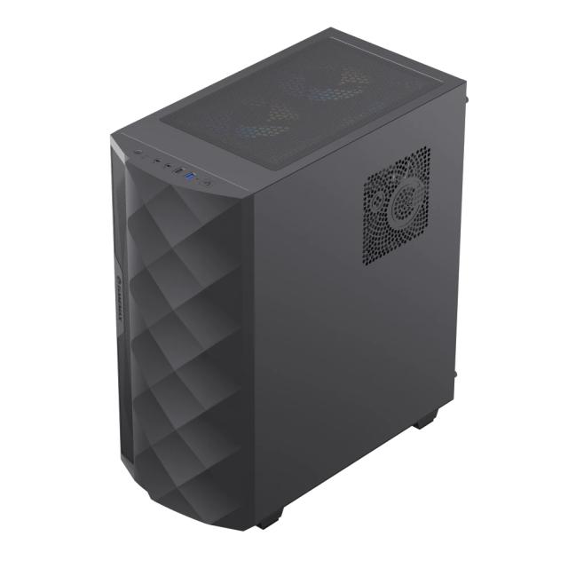 Кутия Gamemax Diamond CP A-RGB, Middle Tower, 1x USB 3.0, 1x USB 2.0, ATX / mATX / Mini-ITX