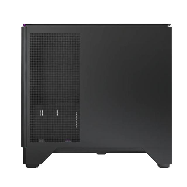 Кутия Montech KING 15 PRO Black A-RGB, Mini Tower, 1x USB Type-C, 1x USB 3.0, 1x USB 2.0, mATX / Mini-ITX