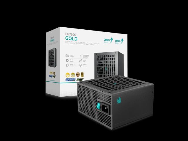 Захранваne DeepCool PQ750G 750W, 80+ GOLD, ATX 3.1, Fully Modular