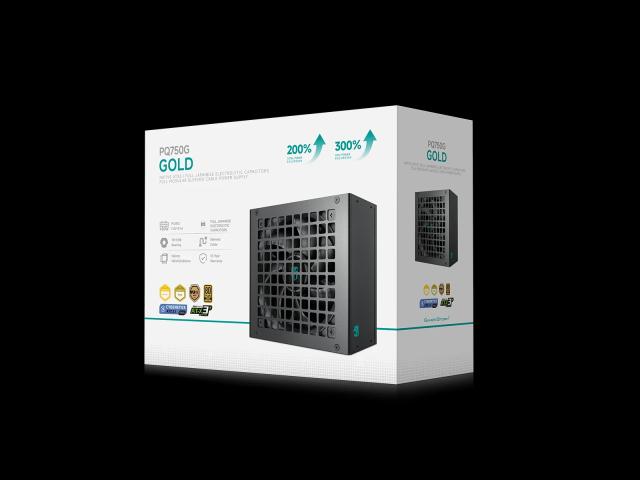 Захранваne DeepCool PQ750G 750W, 80+ GOLD, ATX 3.1, Fully Modular