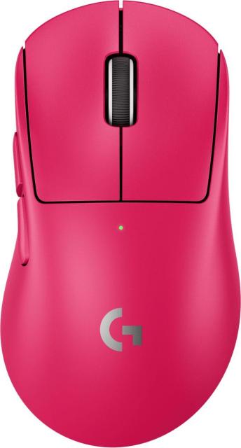 Геймърска мишка Logitech G Pro X Superlight 2 Dex, Wireless, оптична (32000 dpi), Pink
