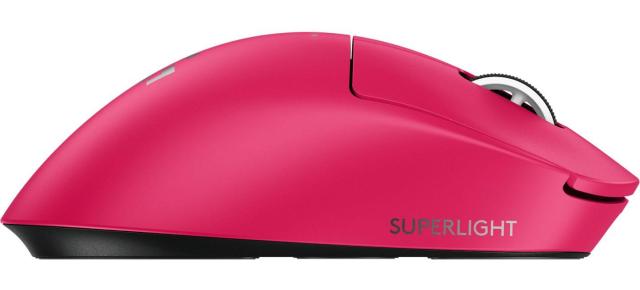 Геймърска мишка Logitech G Pro X Superlight 2 Dex, Wireless, оптична (32000 dpi), Pink