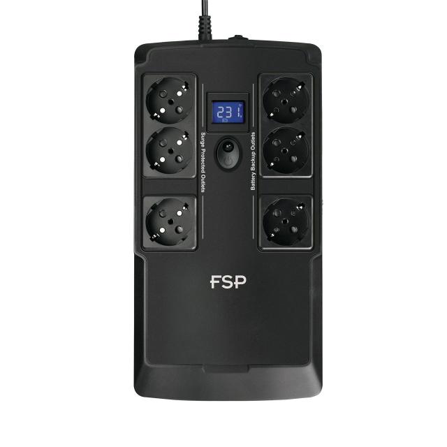 UPS FSP NANO 600 Аварийно захранване Off-line 600VA/360W, Модифицирана синусоида