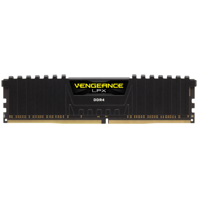Памет Corsair Vengeance Black 8GB DDR4 3200MHz, CL16, 1.35V