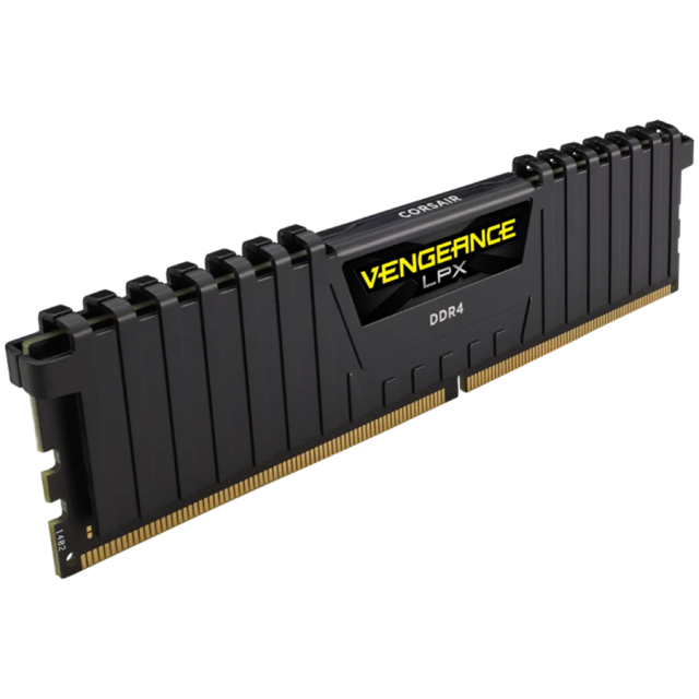 Памет Corsair Vengeance Black 8GB DDR4 3200MHz, CL16, 1.35V