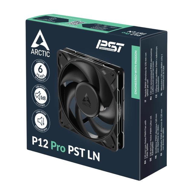 Вентилатор Arctic Fan 120mm P12 Pro PST LN (Black)