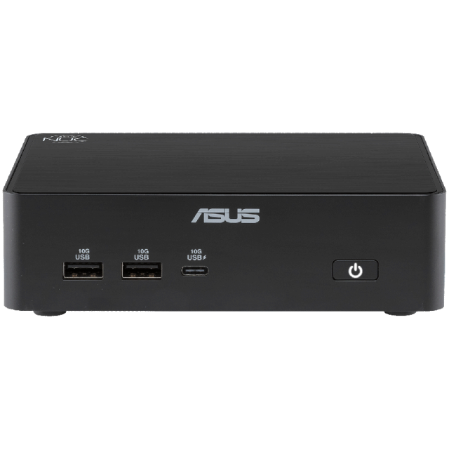 Компютър ASUS NUC 16 Pro Mini, Intel Core Ultra 7 356H 16C (1.5  4.7 GHz, 18MB cache), Intel Graphics 4 Xe3, SO-DIMM DDR5 no-RAM / no-SSD, Wi-Fi 7+BT, No OS