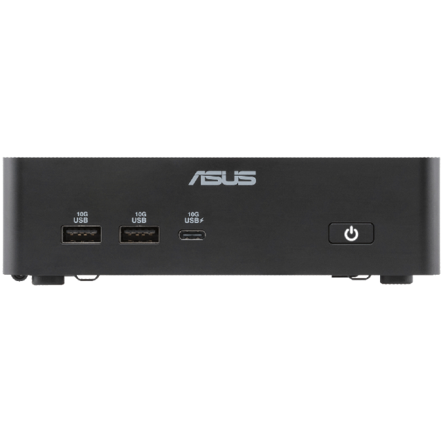 Компютър ASUS NUC 16 Pro Mini, Intel Core Ultra 7 356H 16C (1.5  4.7 GHz, 18MB cache), Intel Graphics 4 Xe3, SO-DIMM DDR5 no-RAM / no-SSD, Wi-Fi 7+BT, No OS