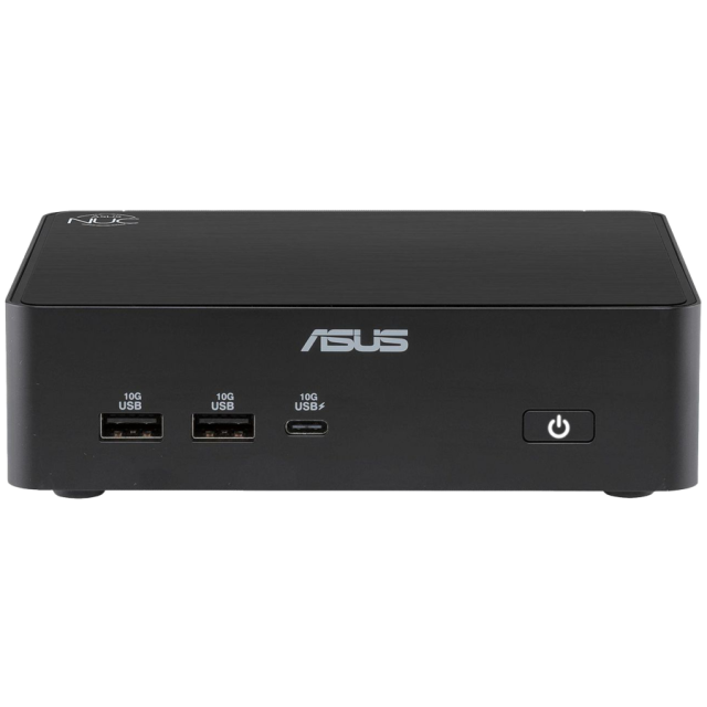 Компютър ASUS NUC 16 Pro Mini, Intel Core Ultra 5 325 8C (1.6 / 4.5 GHz, 12MB Cache), Intel Graphics 4 Xe3, no-RAM / no-SSD, Wi-Fi 7+BT, No OS