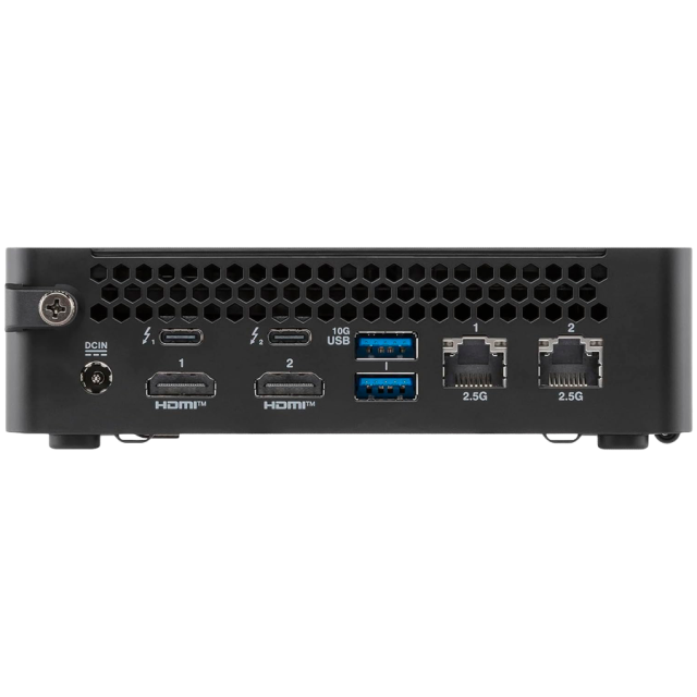 Компютър ASUS NUC 16 Pro Mini, Intel Core Ultra 5 325 8C (1.6 / 4.5 GHz, 12MB Cache), Intel Graphics 4 Xe3, no-RAM / no-SSD, Wi-Fi 7+BT, No OS