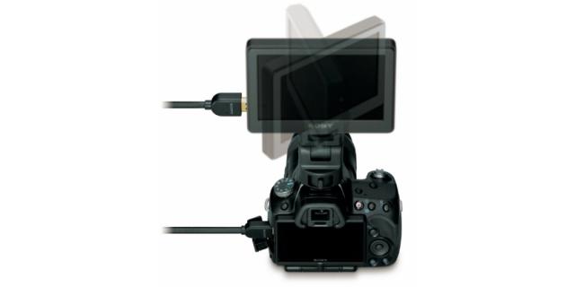 Аксесоар Sony CLM-V55, 5" clip-on monitor, WVGA