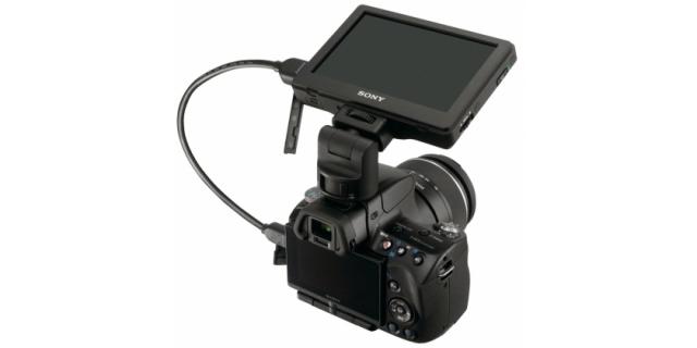 Аксесоар Sony CLM-V55, 5" clip-on monitor, WVGA