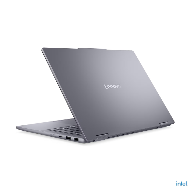 Лаптоп Lenovo IdeaPad 5 2-in-1 16IAL10, Intel Core Ultra 7 255U 20C (1.7 / 5.2 GHz, 12MB Cache), 16.0" (40.64 cm) WUXGA IPS Glossy Display, Touchscreen, Intel Graphics 4 Core, 16GB LPDDR5X, 1TB M.2 NVMe SSD, Windows 11 Home