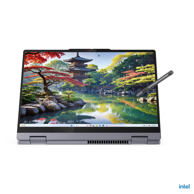 Лаптоп Lenovo IdeaPad 5 2-in-1 16IAL10, Intel Core Ultra 7 255U 20C (1.7 / 5.2 GHz, 12MB Cache), 16.0" (40.64 cm) WUXGA IPS Glossy Display, Touchscreen, Intel Graphics 4 Core, 16GB LPDDR5X, 1TB M.2 NVMe SSD, Windows 11 Home