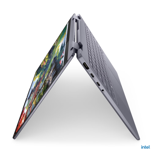 Лаптоп Lenovo IdeaPad 5 2-in-1 16IAL10, Intel Core Ultra 7 255U 20C (1.7 / 5.2 GHz, 12MB Cache), 16.0" (40.64 cm) WUXGA IPS Glossy Display, Touchscreen, Intel Graphics 4 Core, 16GB LPDDR5X, 1TB M.2 NVMe SSD, Windows 11 Home