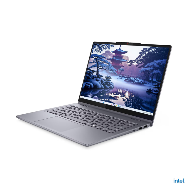 Лаптоп Lenovo IdeaPad 5 2-in-1 16IAL10, Intel Core Ultra 7 255U 20C (1.7 / 5.2 GHz, 12MB Cache), 16.0" (40.64 cm) WUXGA IPS Glossy Display, Touchscreen, Intel Graphics 4 Core, 16GB LPDDR5X, 1TB M.2 NVMe SSD, Windows 11 Home