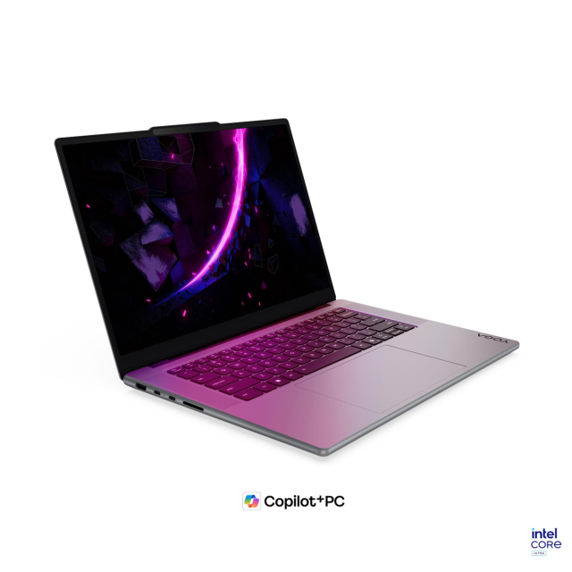 Лаптоп Lenovo Yoga Pro 7 15IPH11 Aura Edition, Intel Core Ultra 7 356H 16C (1.5 / 4.7 GHz, 18MB Cache), 15.3" (38.86 cm) 2.5K OLED Glossy Display, NVIDIA GF RTX5050 8GB GDDR7 DLSS 4, 32GB LPDDR5X, 1TB M.2 NVMe SSD, Windows11 Home,