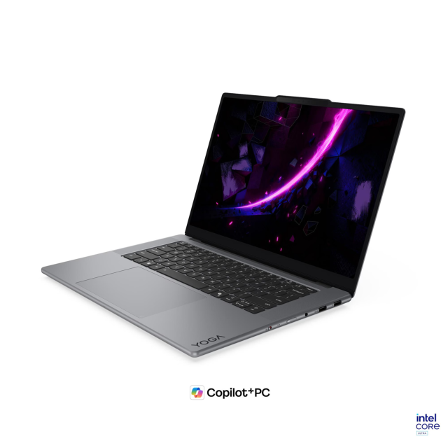 Лаптоп Lenovo Yoga Pro 7 15IPH11 Aura Edition, Intel Core Ultra 7 356H 16C (1.5 / 4.7 GHz, 18MB Cache), 15.3" (38.86 cm) 2.5K OLED Glossy Display, NVIDIA GF RTX5050 8GB GDDR7 DLSS 4, 32GB LPDDR5X, 1TB M.2 NVMe SSD, Windows11 Home,