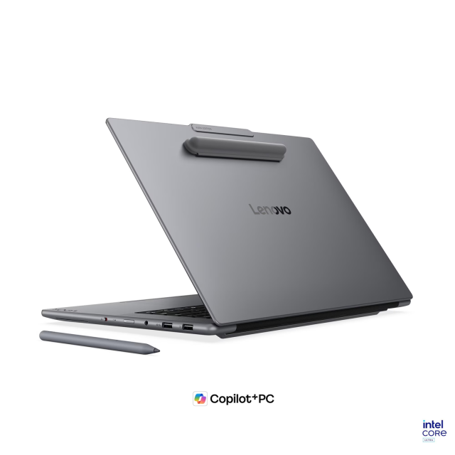 Лаптоп Lenovo Yoga Pro 7 15IPH11 Aura Edition, Intel Core Ultra 7 356H 16C (1.5 / 4.7 GHz, 18MB Cache), 15.3" (38.86 cm) 2.5K OLED Glossy Display, NVIDIA GF RTX5050 8GB GDDR7 DLSS 4, 32GB LPDDR5X, 1TB M.2 NVMe SSD, Windows11 Home,