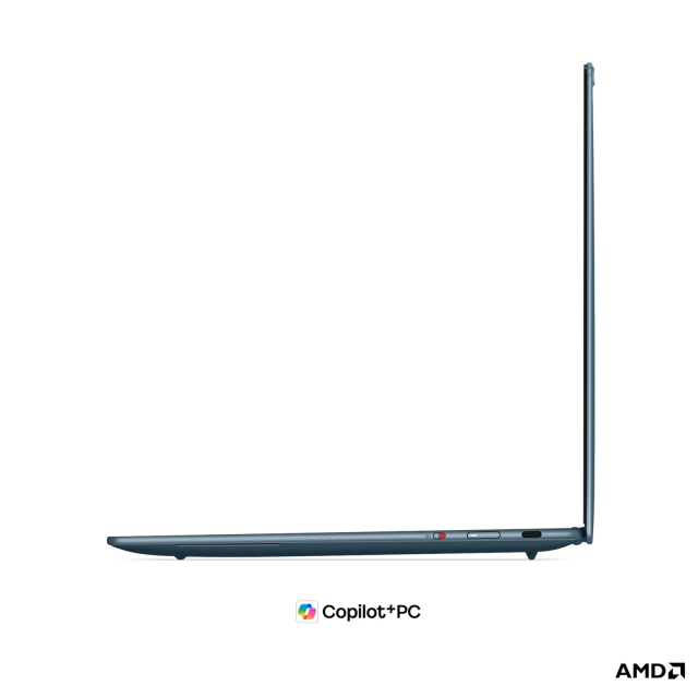 Лаптоп Lenovo Yoga Slim 7 14AGP11, AMD Ryzen AI 7 445 6C (2.0 / 4.6 GHz, 8MB Cache), 14.0" (35.56 cm) WQXGA+ OLED, AMD Radeon 840M, 32GB LPDDR5X, 1TB M.2 NVMe SSD, Windows 11 Home