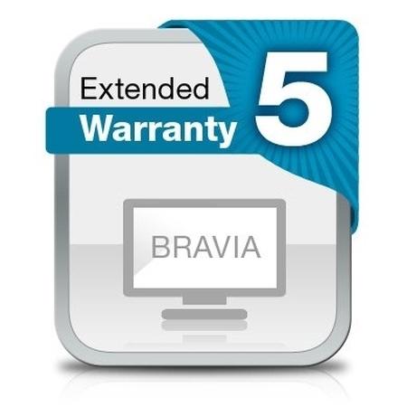 Допълнителна гаранция Sony BRAVIA BEW-Y5-02, 5 year extended warranty