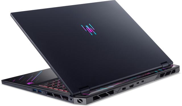 Лаптоп Acer Predator Helios 18 AI PH18-I71-96L6, Intel Core Ultra 9 290HX Plus 24C (1.80 / 5.50 GHz, 36MB Cache), 18.0" (45.72 cm) UHD+ IPS mini-LED Display, NVIDIA GeForce RTX5090 24GB GDDR7 DLSS 4, 192GB DDR5, 2TB M.2 NVMe SSD, Windows 11 Pro