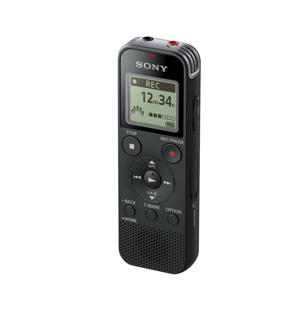 Диктофон Sony ICD-PX470, 4GB, stereo, Memory card slot micro SD, Direct USB, black